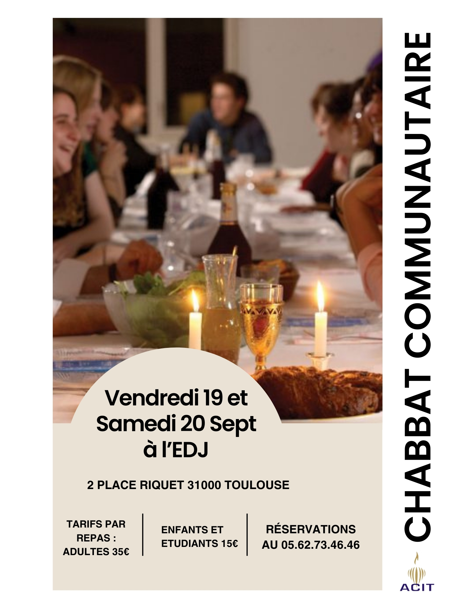 Chabbat Communautaire de Rentrée