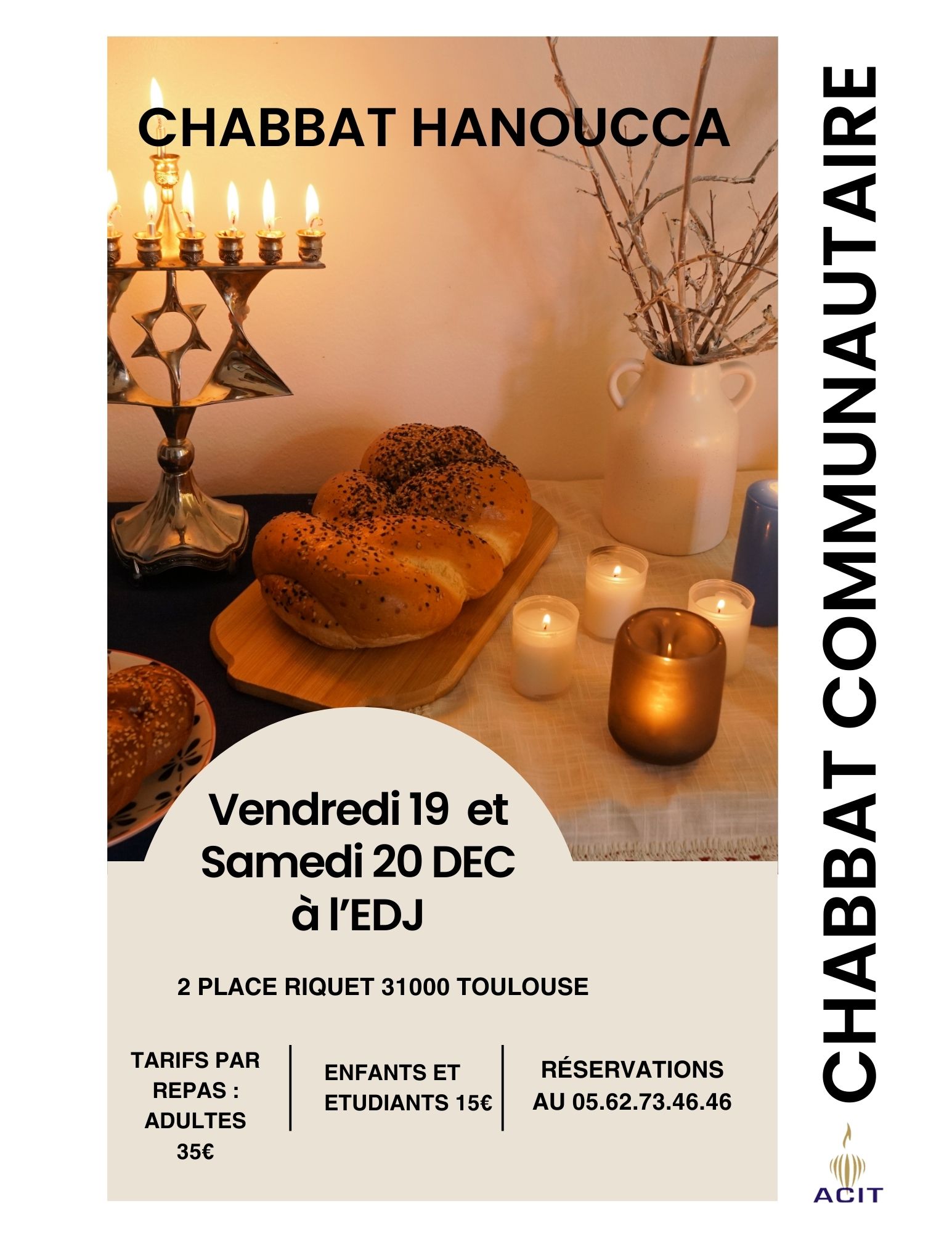 Chabbat Communautaire Hanouka